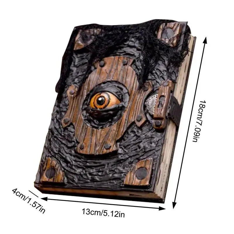 High Concerned Chemical Halloween Spells Prop Book Witch