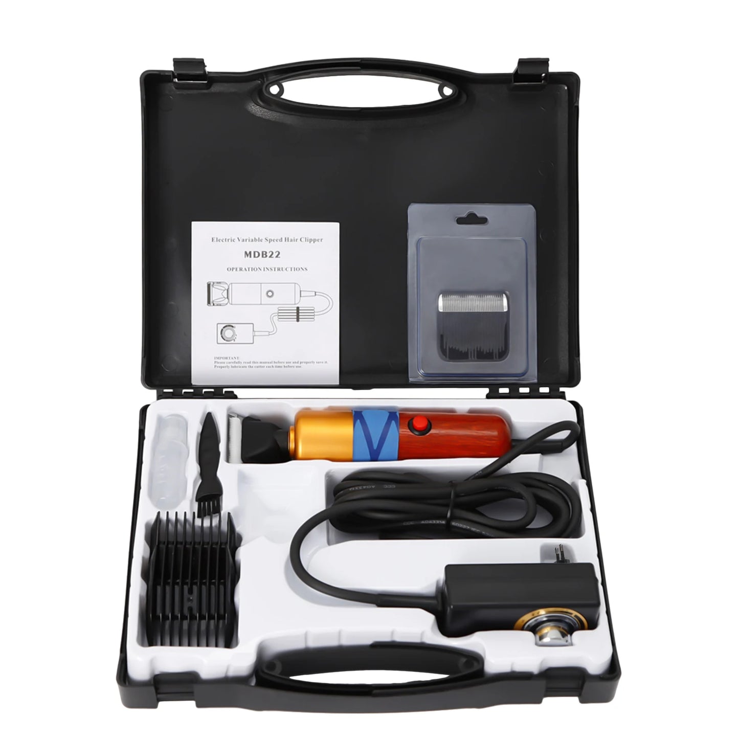 Pet Hair Clipper Low Noise Efficient Electric Variable