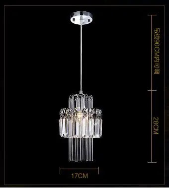 DeckricoCrystal  Chandelier Pendant Light For Kitchen