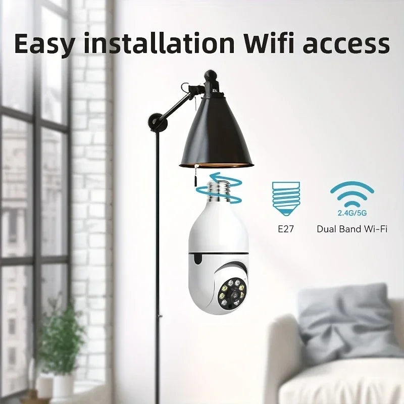BoyKeep Outdoor Security Camera 5GHz Smart Bulb Socket