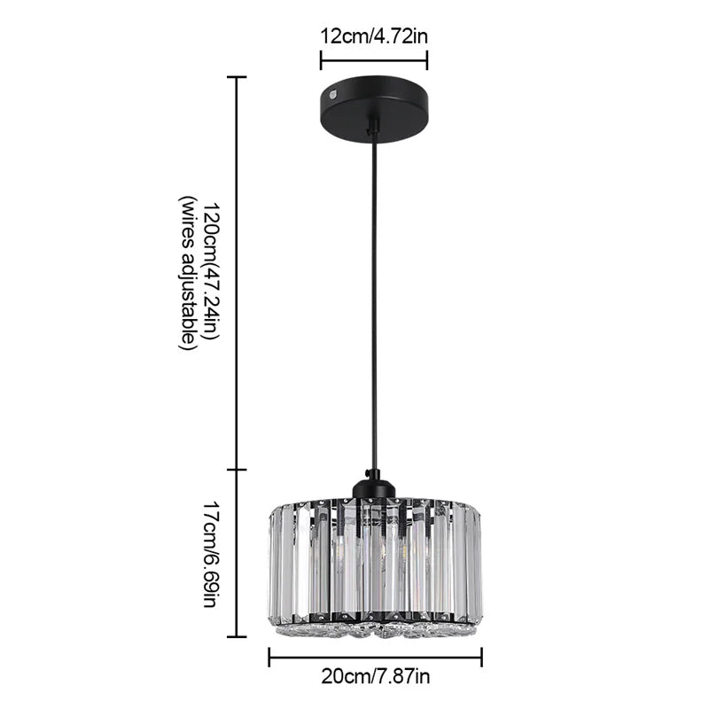 DeckricoCrystal  Chandelier Pendant Light For Kitchen