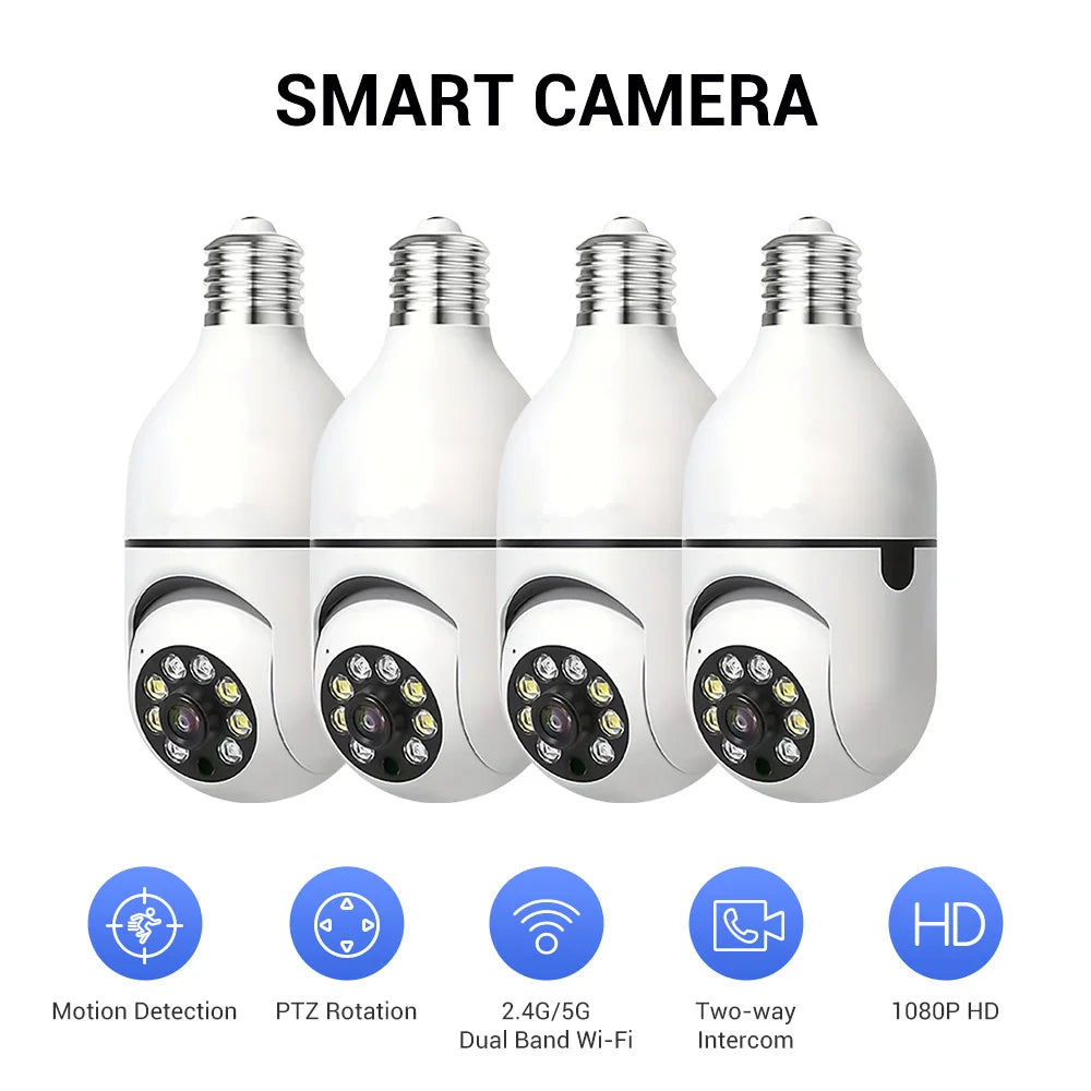 BoyKeep Outdoor Security Camera 5GHz Smart Bulb Socket