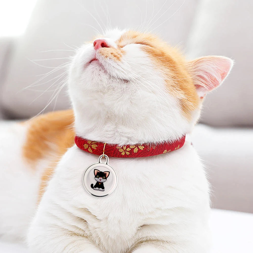 Smart Locator Bluetooth Compatible Real Time Tracking Dog Cat Collar Finder Device for Pets Kids Keychain Wallet and Luggage