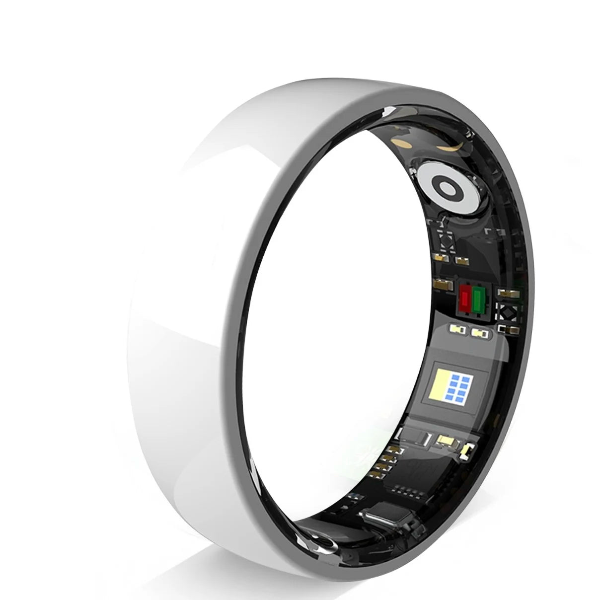 UouNeaCo Ceramic Smart Ring With Health Monitoring And Sleep Tracking