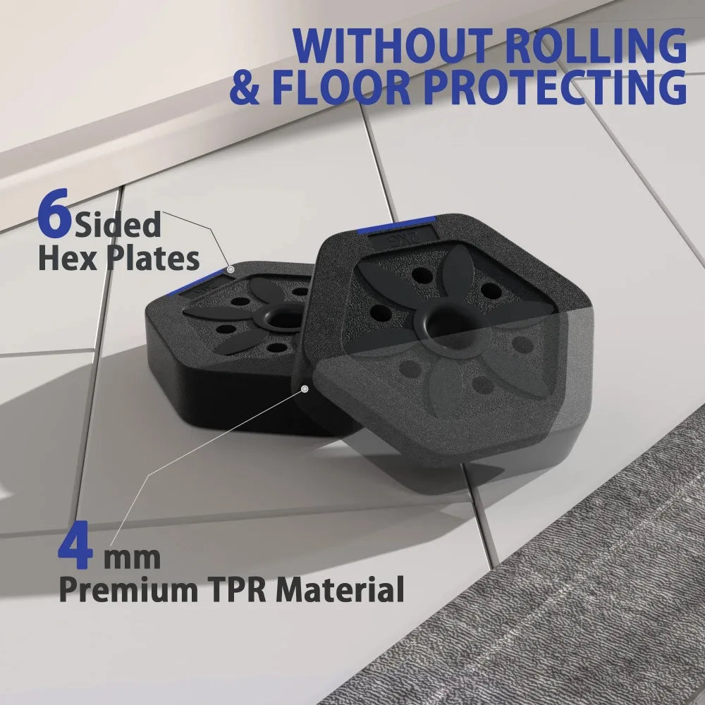 Adjustable Dumbbells Set 25 Lbs Free Weight Set with Connector 4 In 1 Dumbbells Used as Barbell Kettlebells Push Up Stand