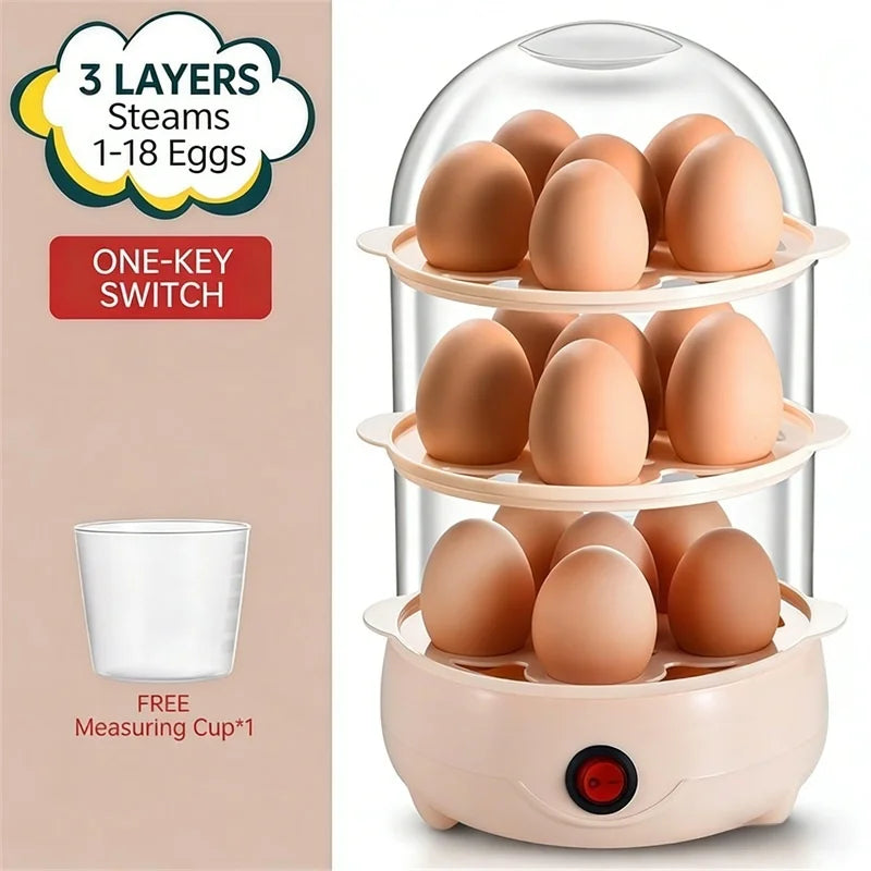 REALLAD Egg Cooker Electric Steamer Multifunction Kitchen Appliance