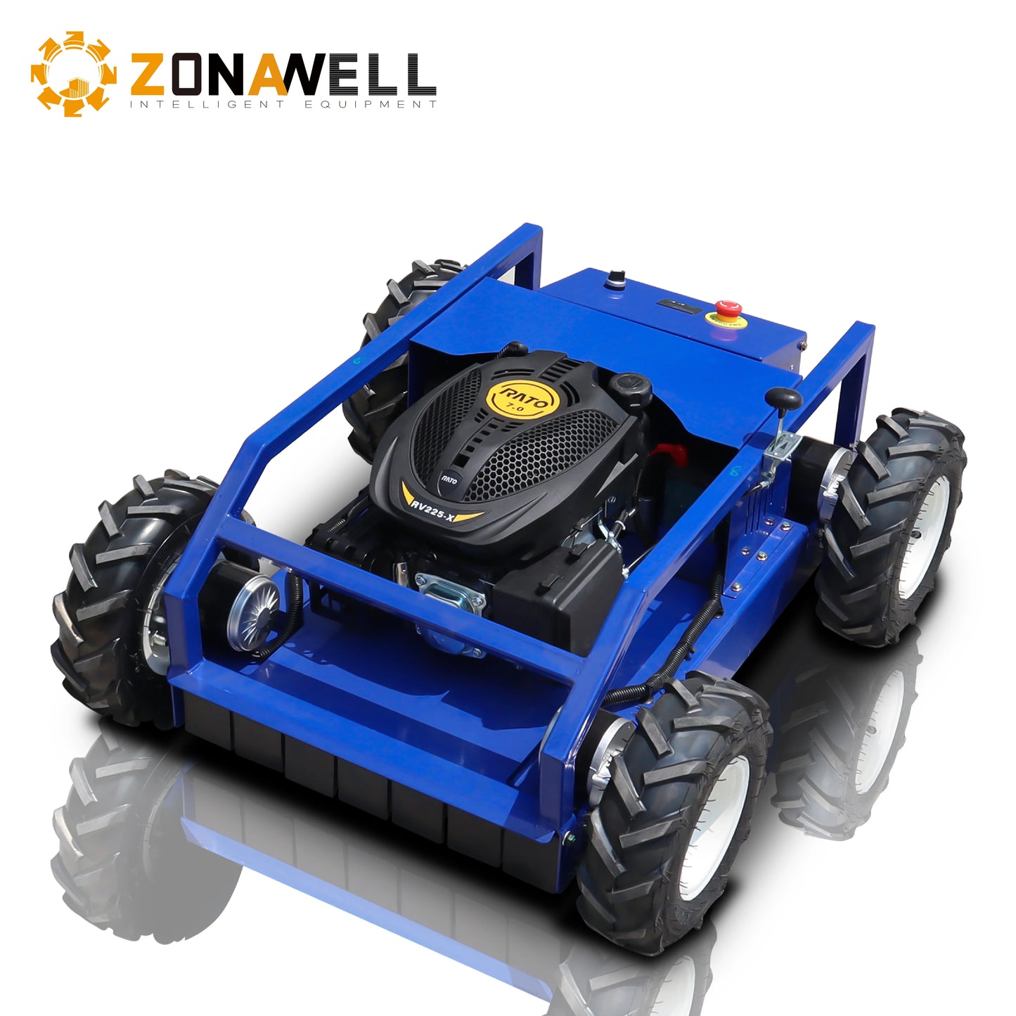 ZONAWELL Smart Lawn Mower Zero Turn Cruise Control Remote Start