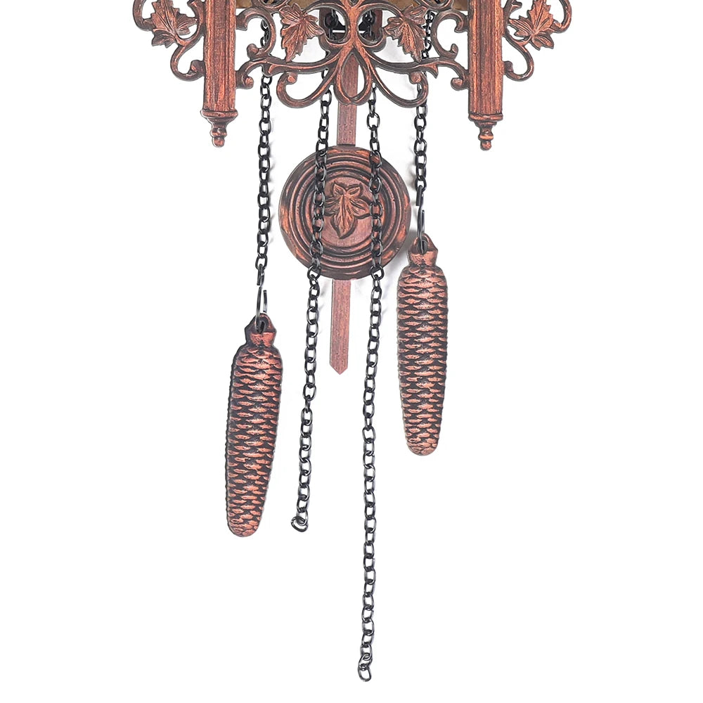 New Wooden Wall Clock Antique Swing Pendulum for Living Room