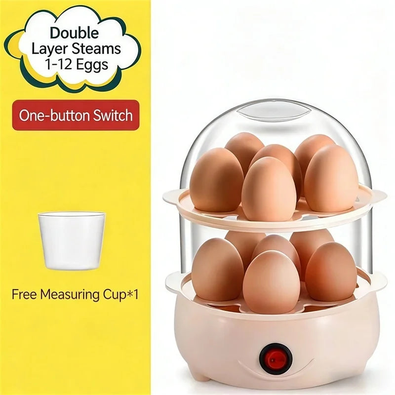 REALLAD Egg Cooker Electric Steamer Multifunction Kitchen Appliance