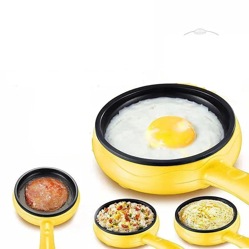 All In One Mini Electric Frying Pan Egg Cooker Breakfast