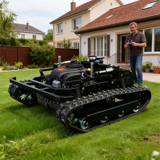 HESSNE High Efficiency Automatic Lawn Mower With Remote Control