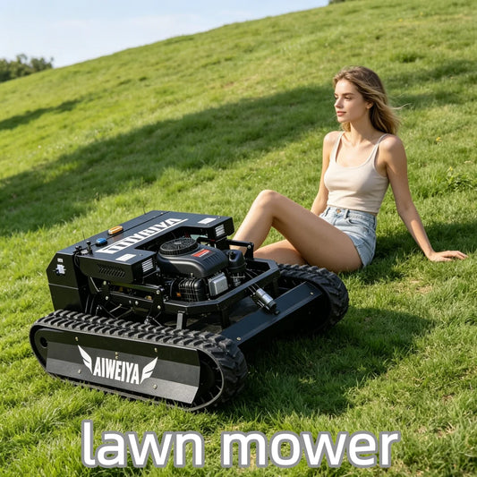 Tongzhong Petrol Lawn Mower Gas Powered Hand Push Garden Equipment
