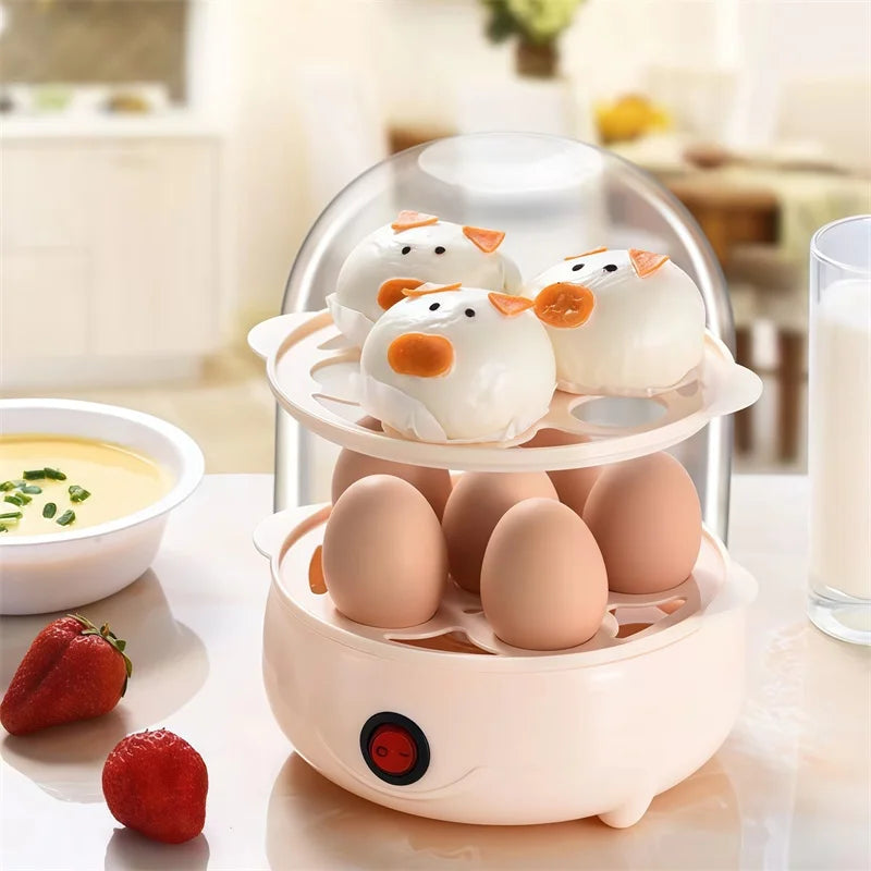 REALLAD Egg Cooker Electric Steamer Multifunction Kitchen Appliance