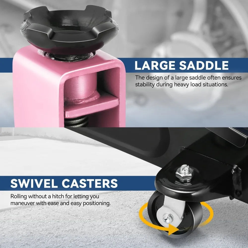 Heavy Duty 3 Ton Low Profile Floor Jack Dual Pistons