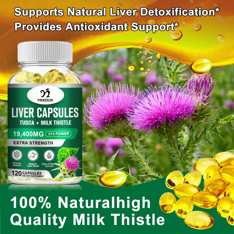 Yimiduk Pure Liver Supplement With Turmeric Beetroot For Fatty Liver