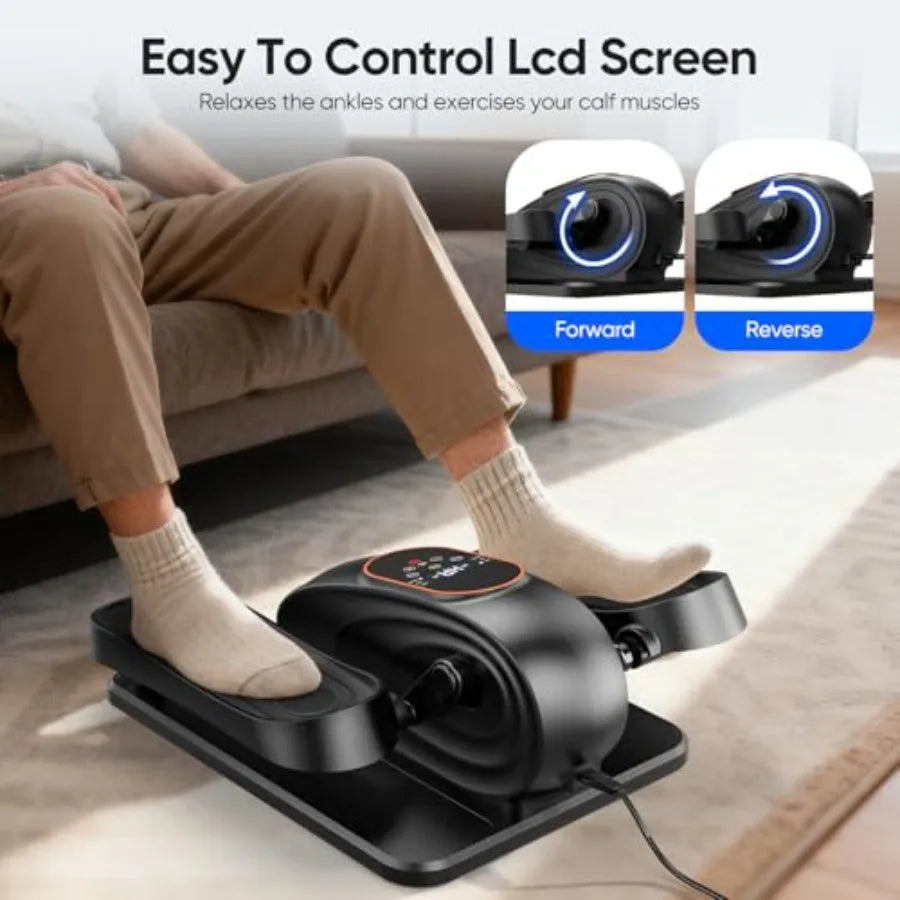 Electric Ellipse Leg Exerciser Under Desk Elliptical Machine Quiet Motor