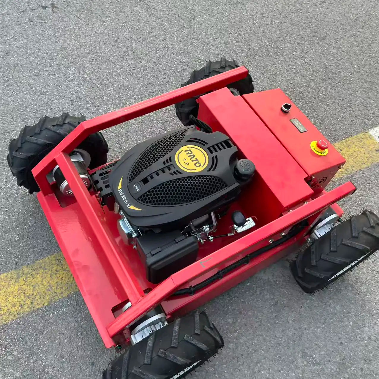 ZONAWELL Smart Lawn Mower Zero Turn Cruise Control Remote Start