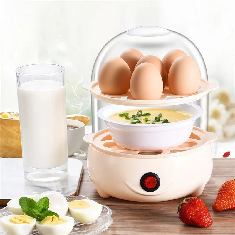 REALLAD Egg Cooker Electric Steamer Multifunction Kitchen Appliance