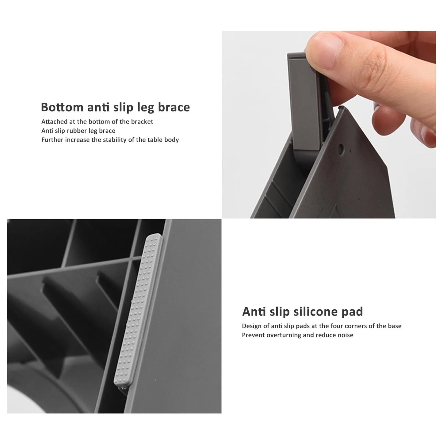 Stainless Steel Elevated Dog Bowl Non-Slip No Spill Design