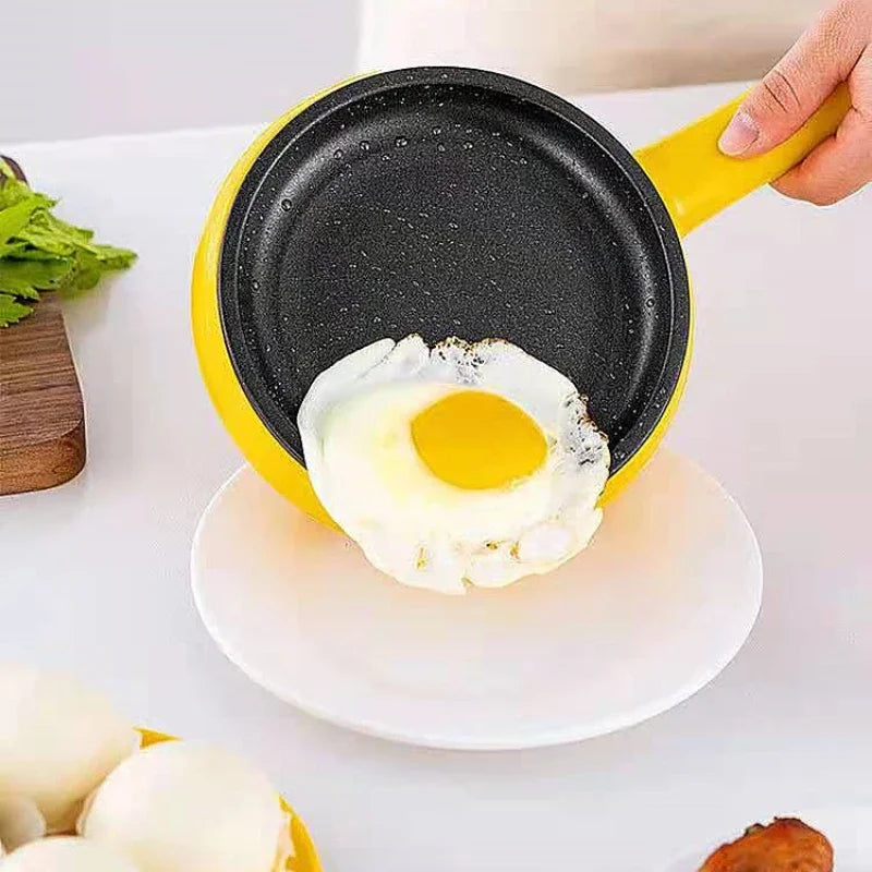 All In One Mini Electric Frying Pan Egg Cooker Breakfast