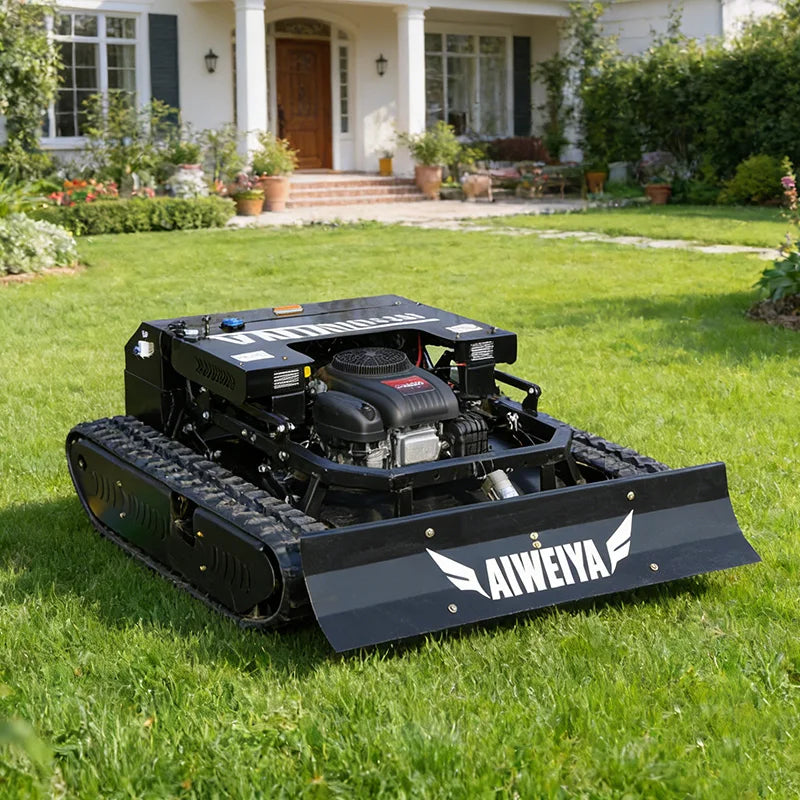 Tongzhong Petrol Lawn Mower Gas Powered Hand Push Garden Equipment