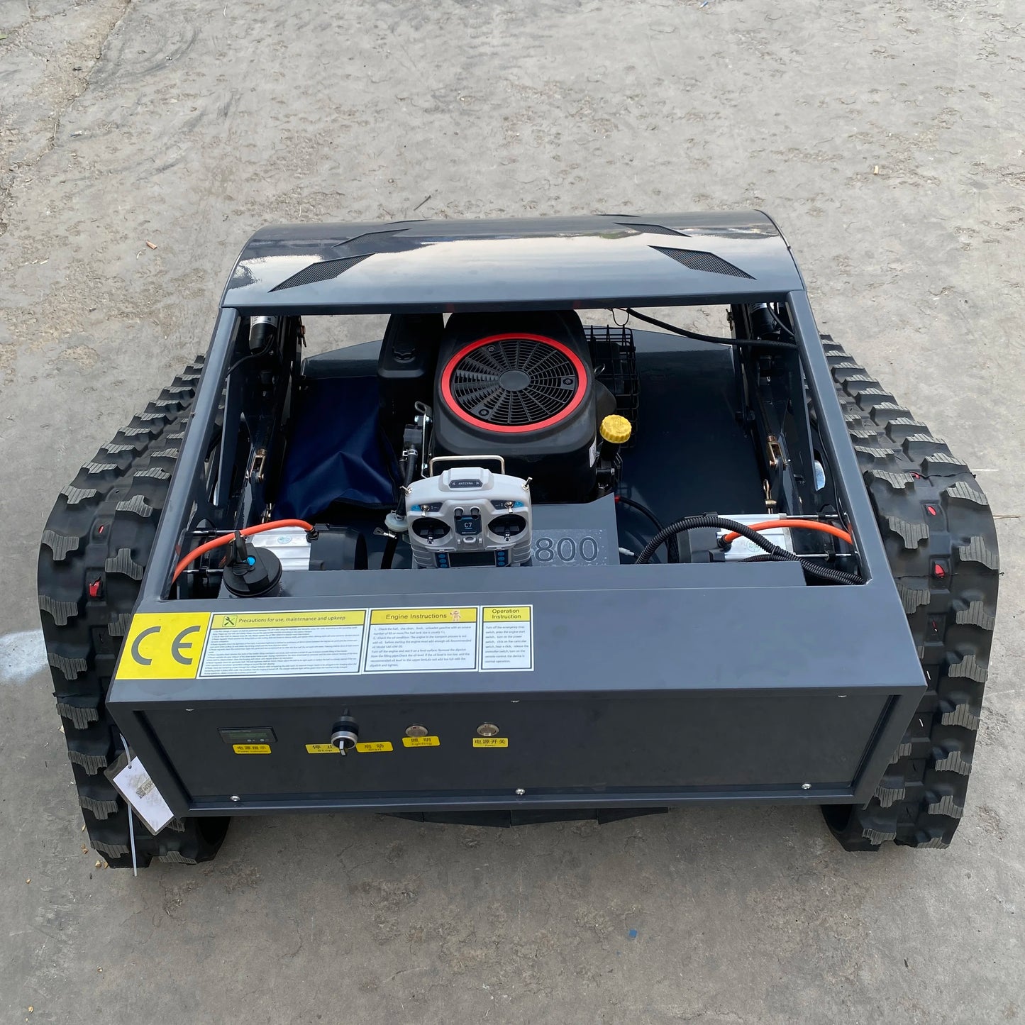 Remote Control Self Propelled Four Stroke Lawn Mower