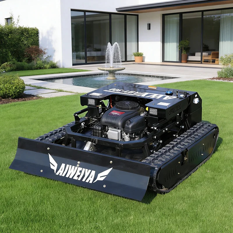 Tongzhong Petrol Lawn Mower Gas Powered Hand Push Garden Equipment