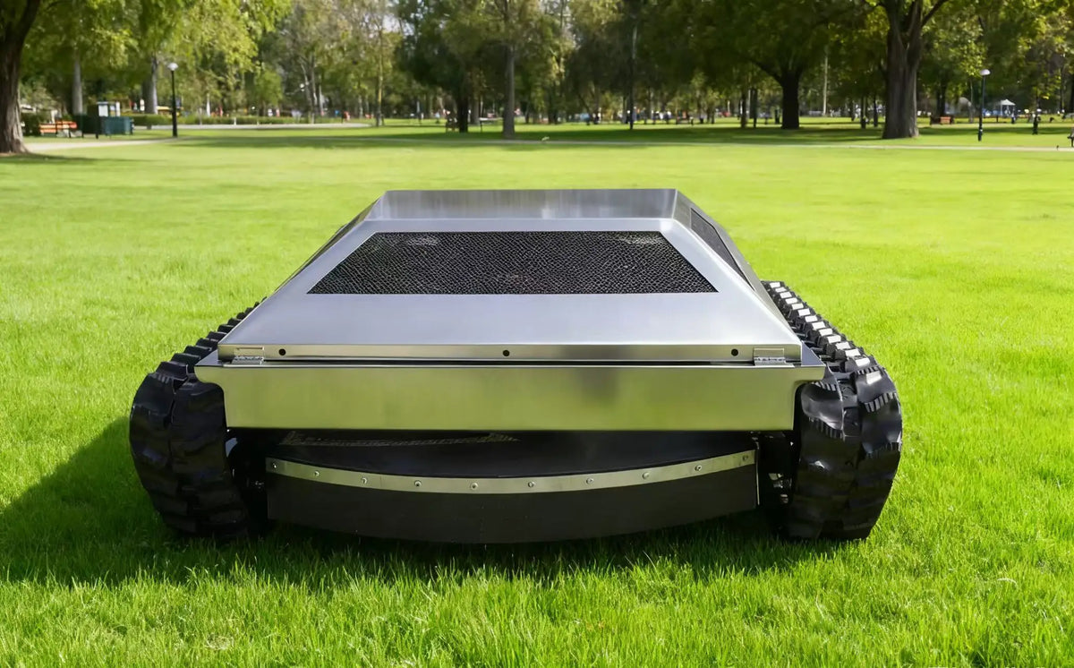 RELYMG Remote Control Robotic Lawn Mower for Efficient Agriculture
