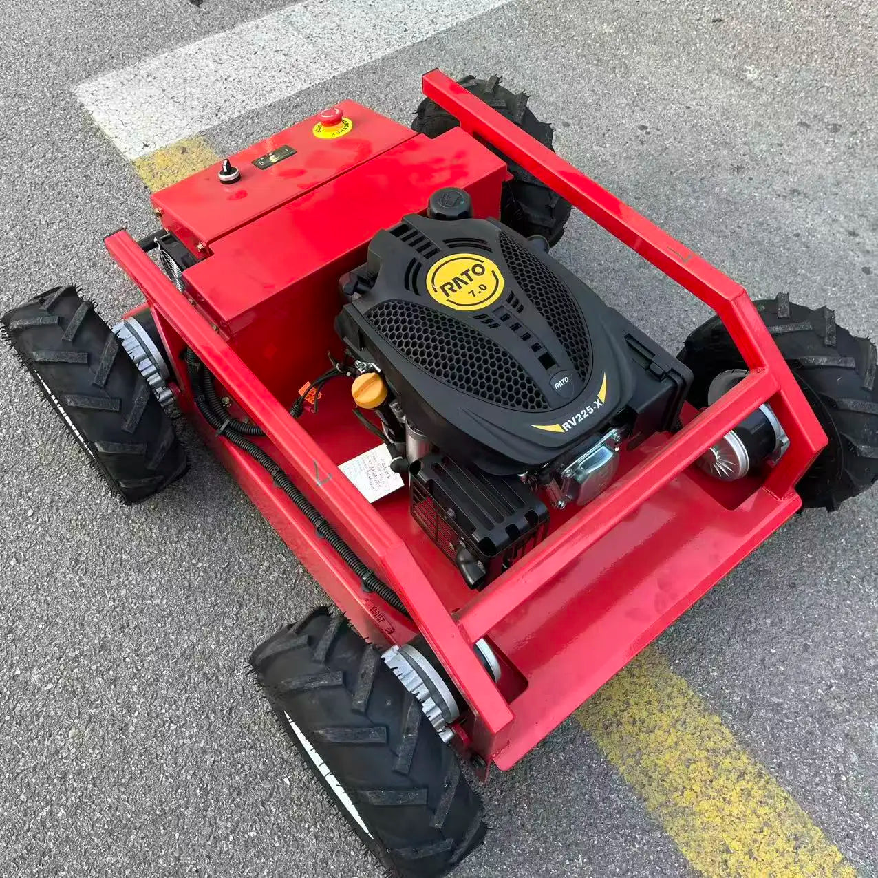 ZONAWELL Smart Lawn Mower Zero Turn Cruise Control Remote Start