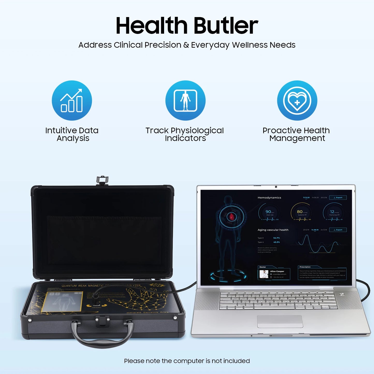 Bymaocar Quantum Analyzer Wide Compatibility Health Insight