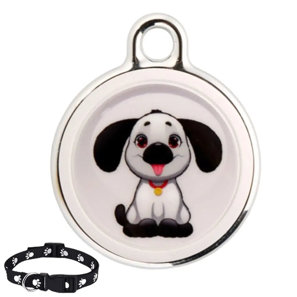 Smart Locator Bluetooth Compatible Real Time Tracking Dog Cat Collar Finder Device for Pets Kids Keychain Wallet and Luggage