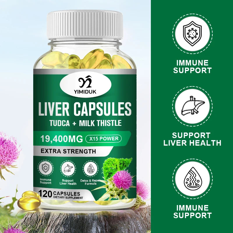 Yimiduk Pure Liver Supplement With Turmeric Beetroot For Fatty Liver