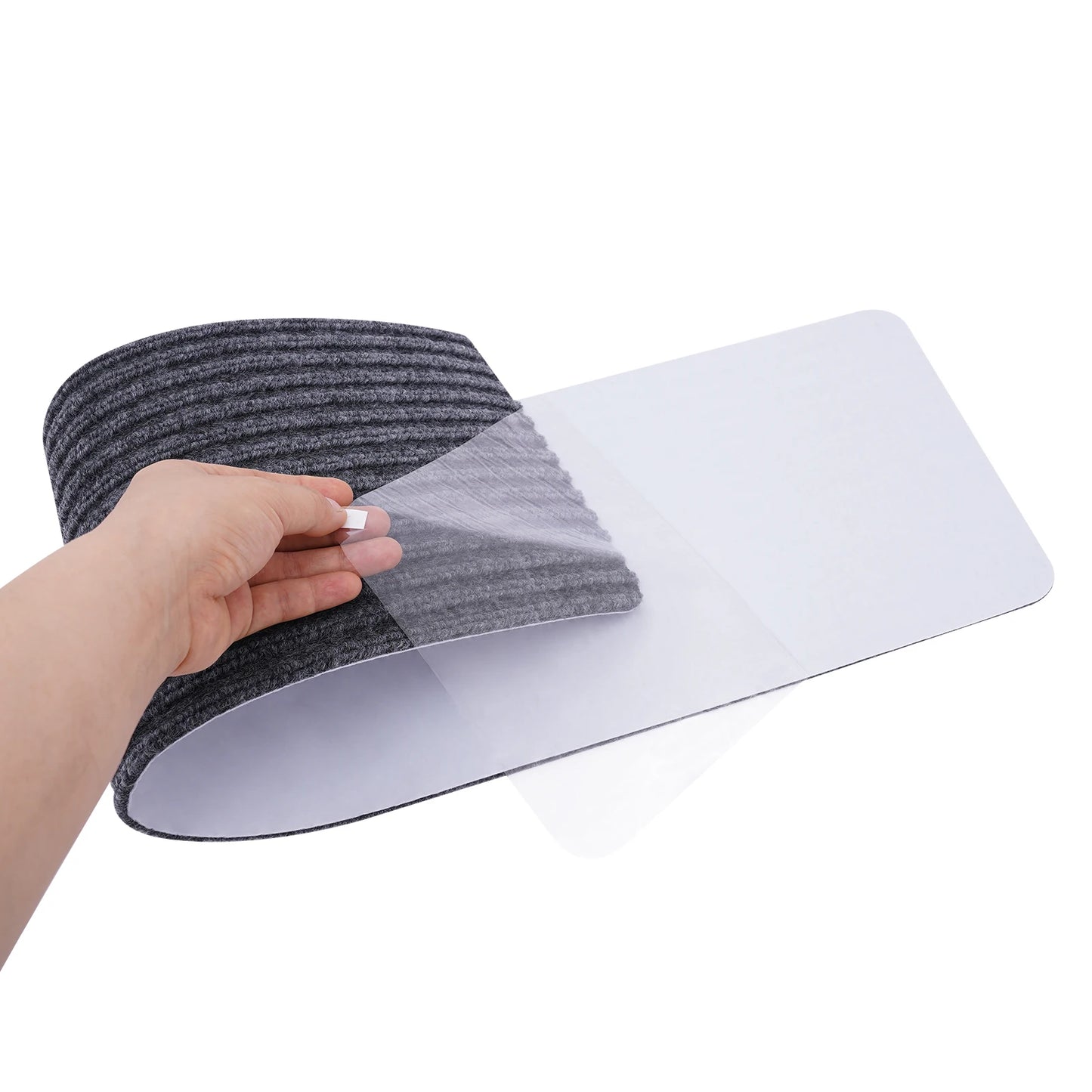 8 Inch x 30 Inch 15 Piece Non Slip Carpet Stair Treads with Non Skid Rubber Backing Ideal for Pets and Elders