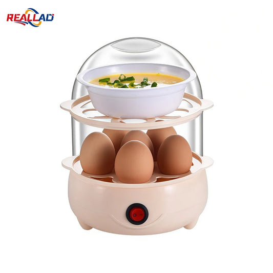 REALLAD Egg Cooker Electric Steamer Multifunction Kitchen Appliance